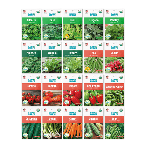 Organic Herb & Veggie 20-Pack – Back to the Roots