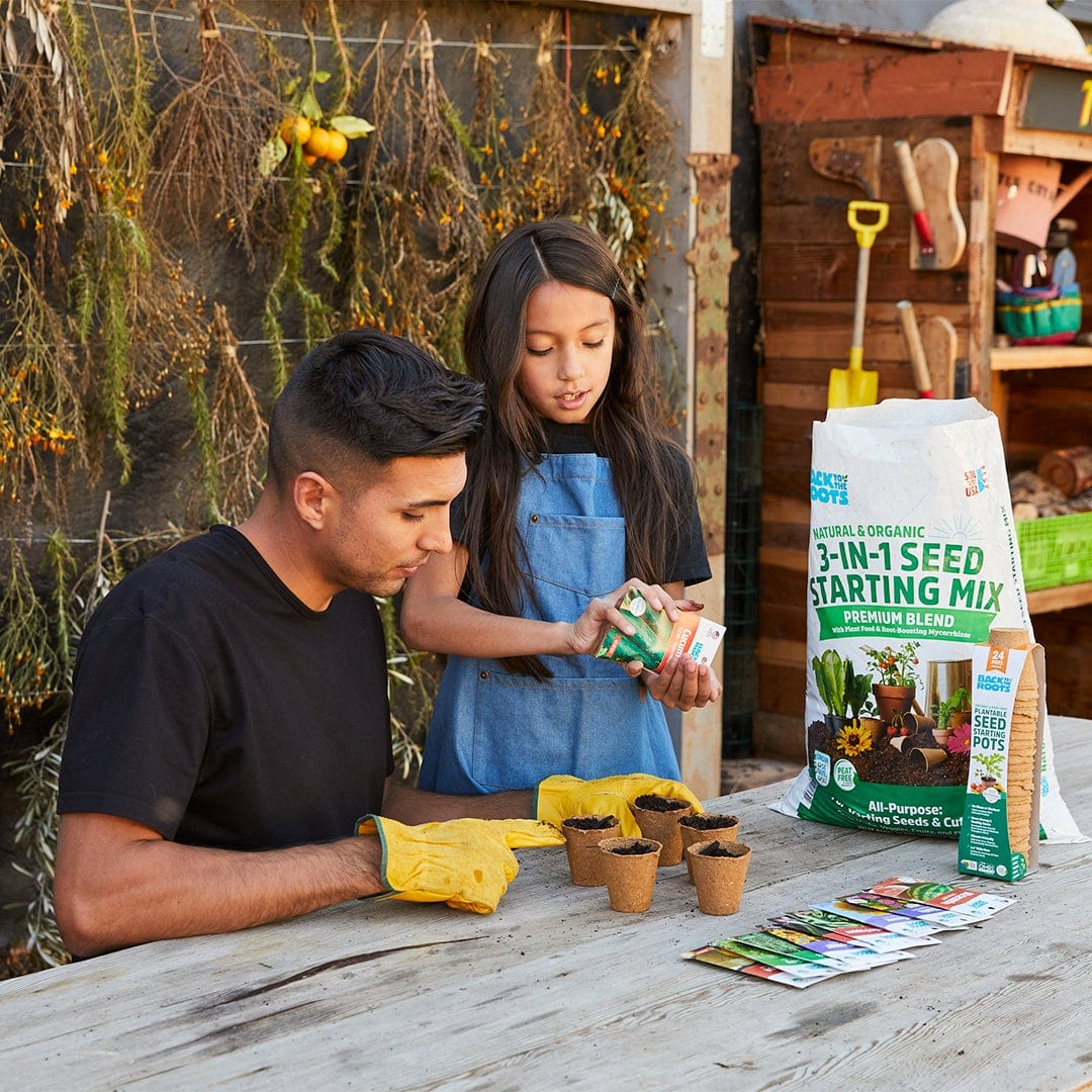 nk lawn and garden seed starter pots Back to the Roots - Plantable Seed Starting Pots - Includes 24 Pots