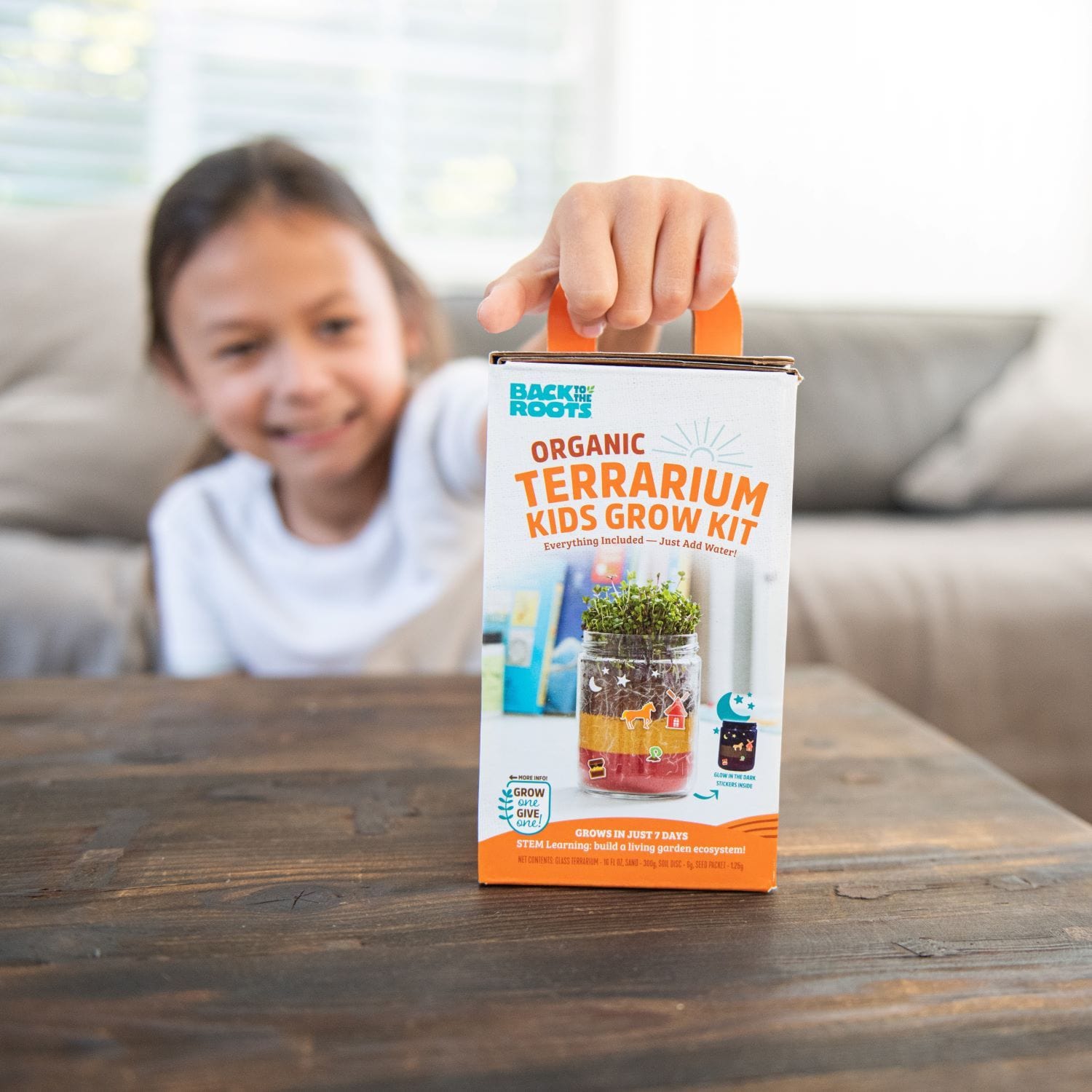 terrarium plant seeds for sale Back to the Roots - Terrarium Kids Grow Kit - Seed and Soil Refill Pack - Includes Soil Discs, Seed Packets, and Decorative Soil
