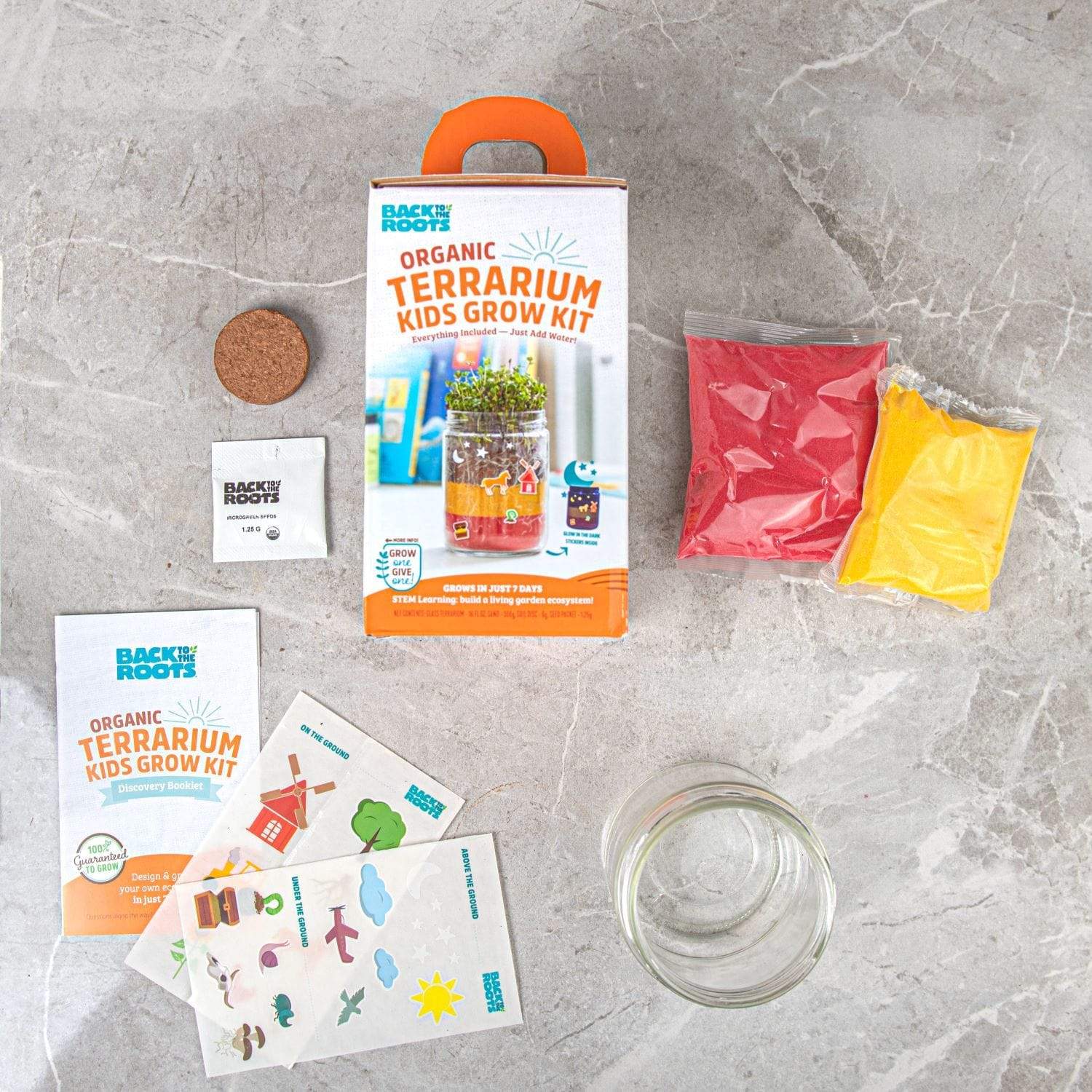 Organic Terrarium Kids Grow Kit