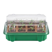 Greenhouse Germination Kit (Organic & Plantable, 12-Cell Tray)
