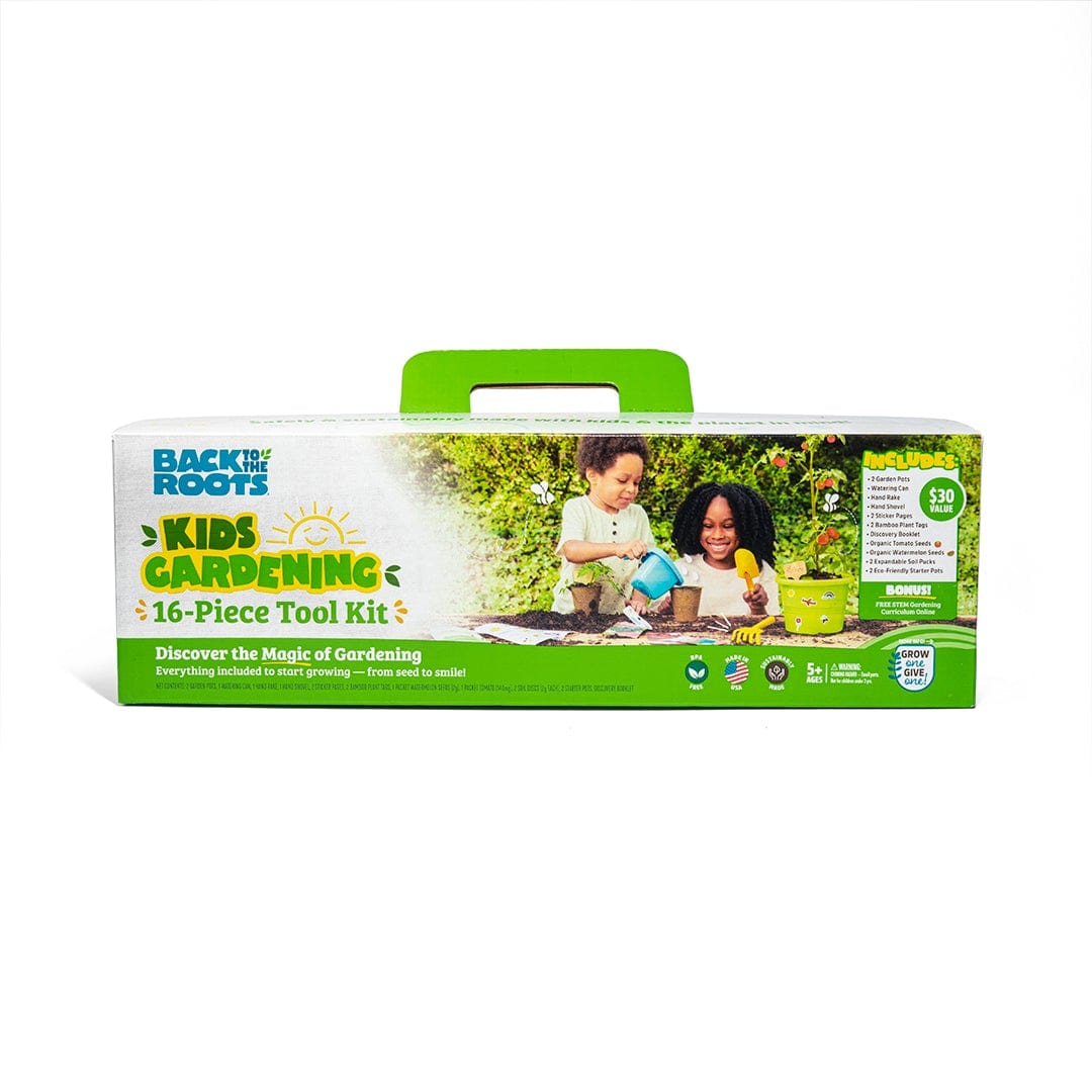 Kids Gardening 16-Piece Kids Tool Kit