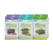 Organic Microgreens Kit, Bulk Saver 6-Pack 🌱