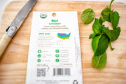 Organic Herb Garden Variety Pack - Seed Packet Bundle