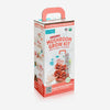 Tall rectangular box with coral handle, labeled Organic Mushroom Grow Kit, featuring images of pink oyster mushrooms and. - Organic Pink Mushroom Grow Kit - Default Title - Back to the Roots