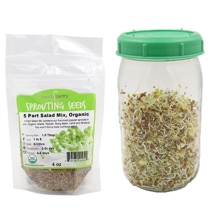 Refill Kit for 2-Jar Complete Sprouting Kit - Back to the Roots