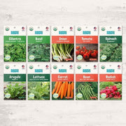 Organic Beginners Garden 10-Pack