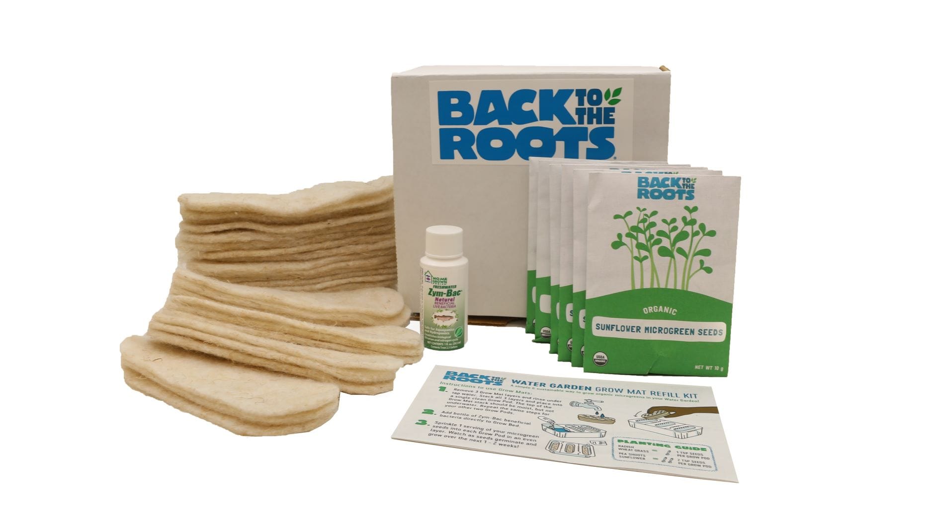 back to the roots water garden seeds Compostable Refill Kits
