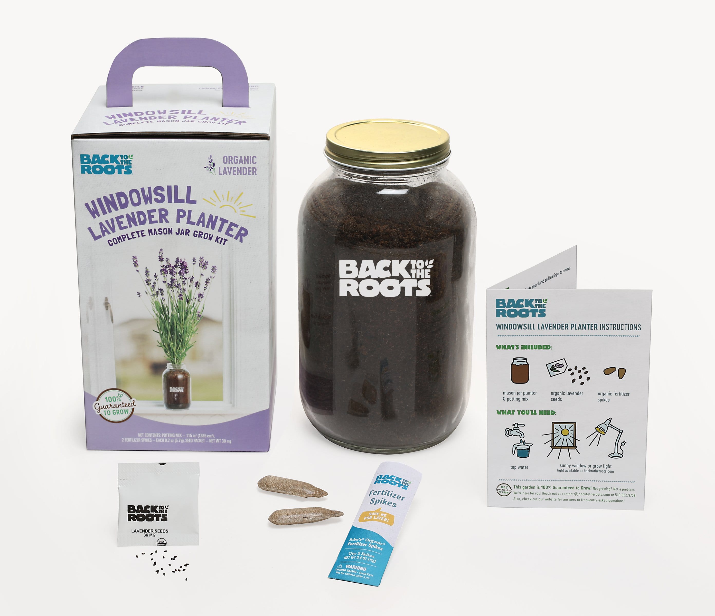Buy 1 More Organic Lavender Windowsill Planter – Back to the Roots